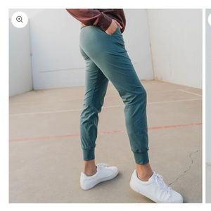 Senita Studio Skin Joggers - Pacific Teal